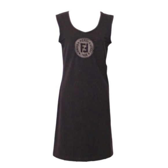 vtg fendi keyhole tank dress